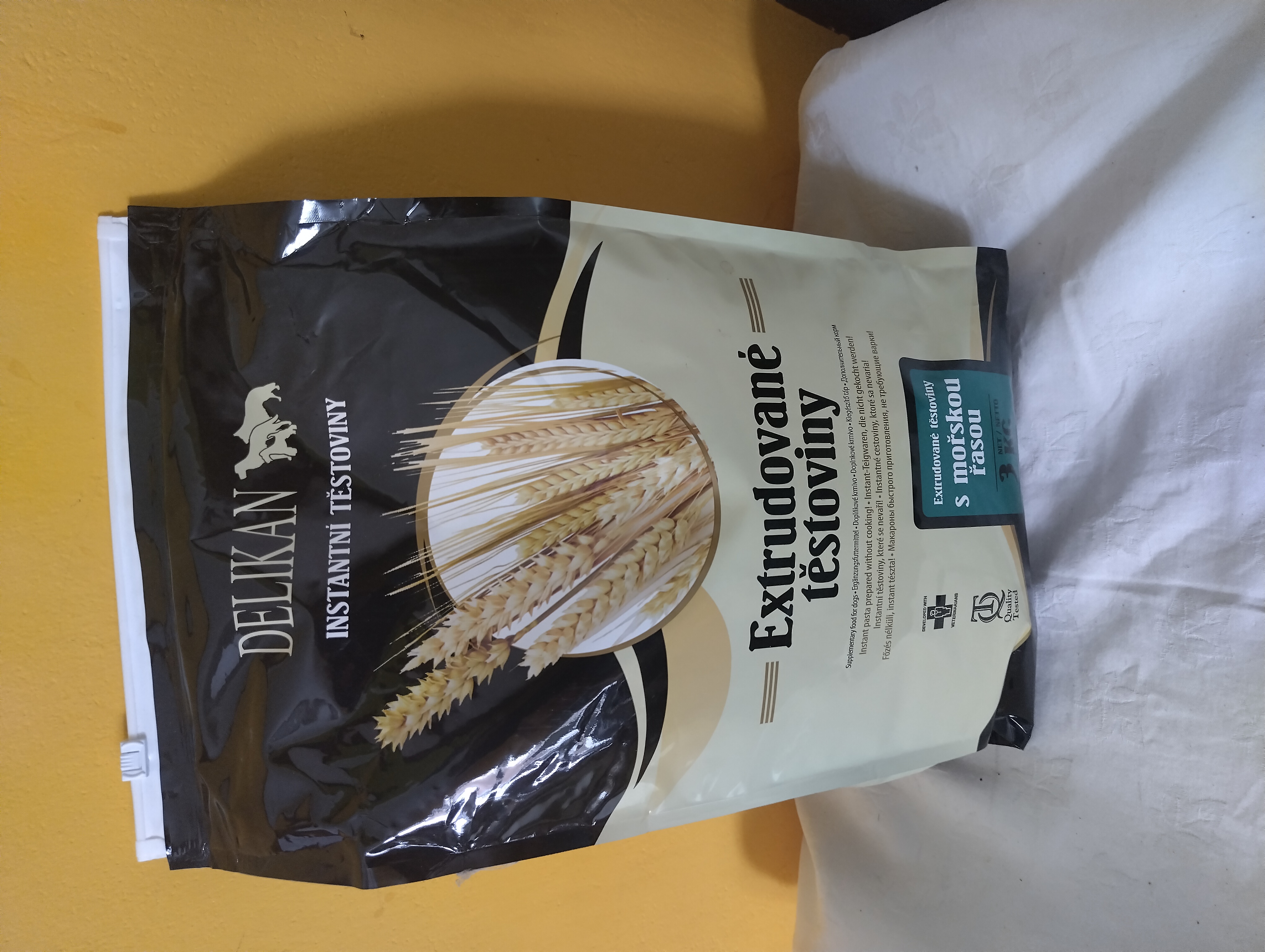 TĚSTOVINY S MOŘSKOU ŘASOU 3KG