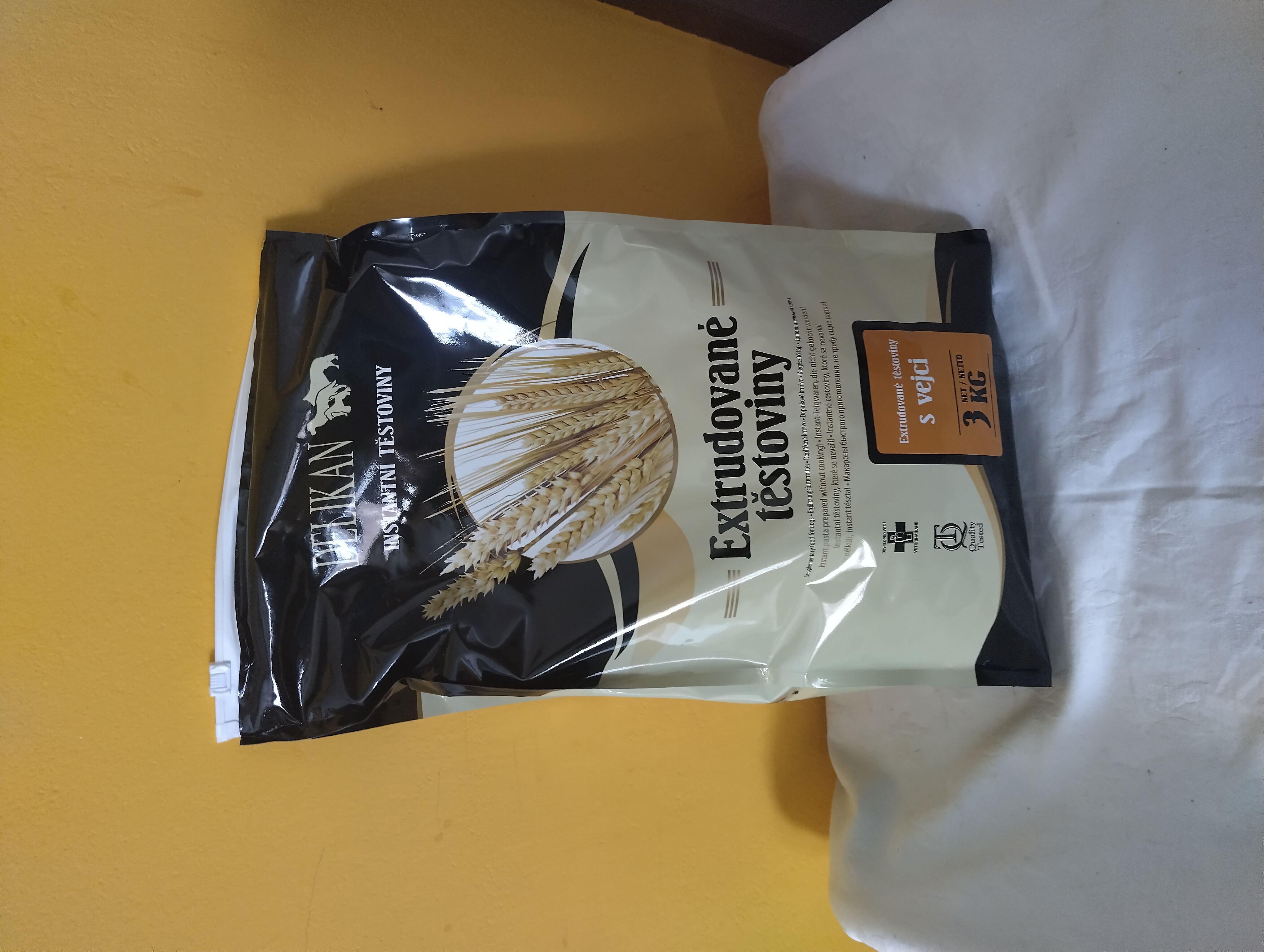TĚSTOVINY S VEJCEM 3KG